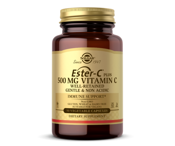 

Вітамін С Ester-C Plus Vitamin C Solgar 500 мг 50 капсул (SOL324)