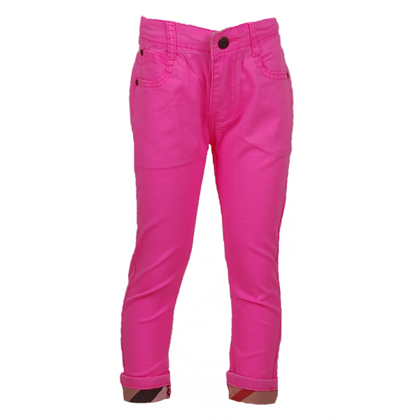 

Брючки длиною 7\8 4 года (104 см) B 60012-pink малиновый цвет