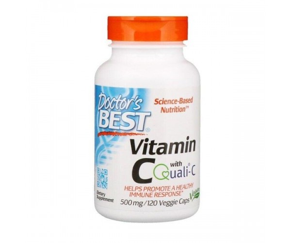 

Вітамін С Vitamin C Doctor's Best 500 мг 120 капсул (DB024)