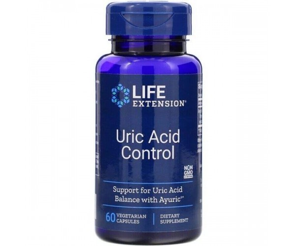 

Контроль сечової кислоти Uric Acid Control Life Extension 60 капсул (LE041)