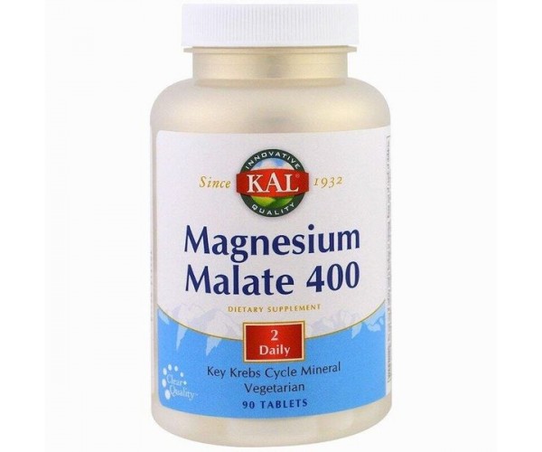 

Магній малат Magnesium Malate KAL 400 мг 90 таблеток (KAL012)