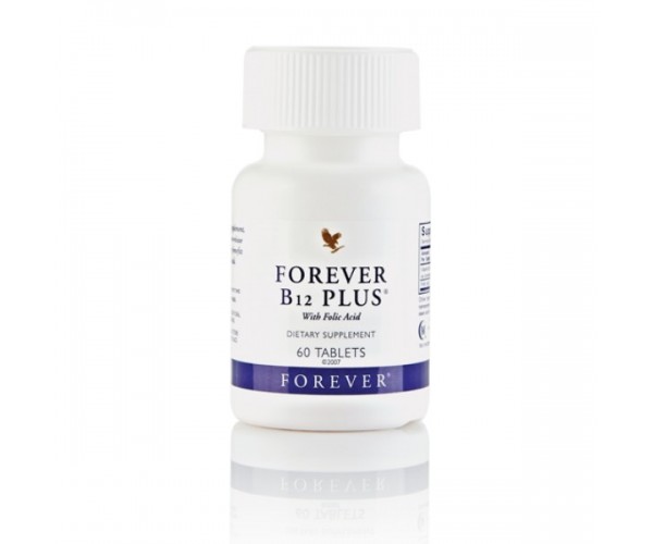 

Вітамін Forever Living Products В12 + фолієва кислота 60 таблеток (188)