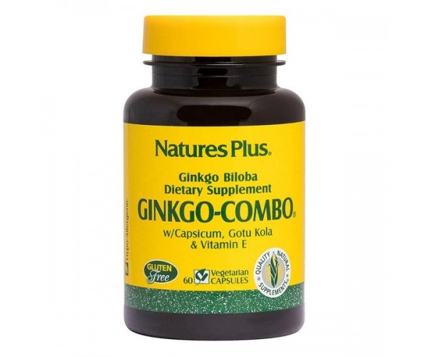 

Гінкго білоба Ginkgo Biloba Natures Plus 60 капсул (NP023)