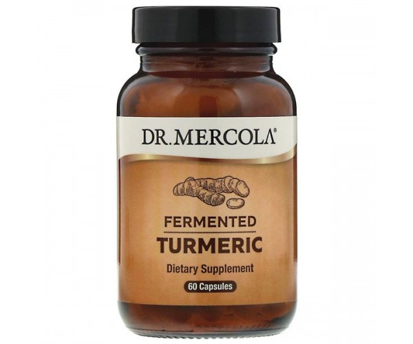 

Куркума ферментована Fermented Turmeric Dr. Mercola 60 капсул (DM024)