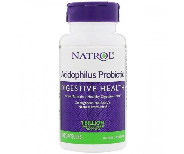 

Пробіотики Acidophilus Probiotic Natrol 100 капсул (NTRL057)