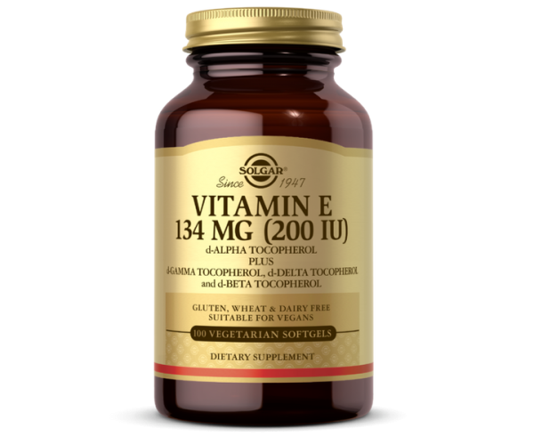 

Вітамін Е Vitamin E Solgar 200 МО 100 капсул (SOL070)