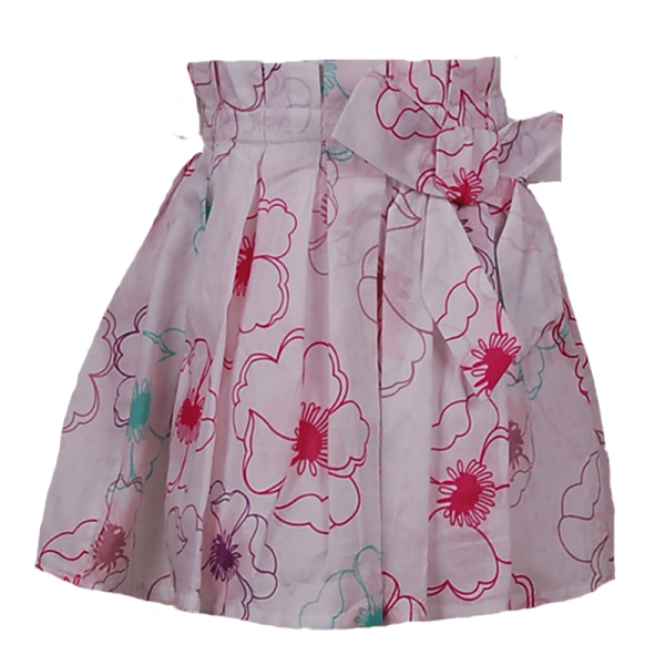 

Юбка с рисунками цветов 9 лет (134 см) O 50206-flowers белый цвет