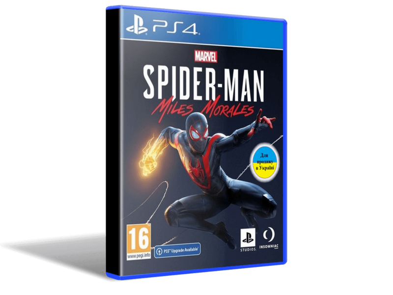

Игра Spider-Man Miles Morales для PS4 (Blu-ray диск, Russian version)