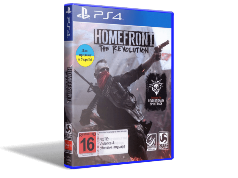 

Игра Homefront The Revolution для PS4 (Blu-ray диск, Russian version)