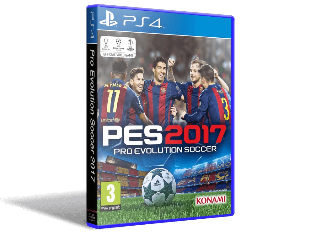 

Игра Pro Evolution Soccer 2017 (PES 17) для PS4 (Blu-ray диск, Russian subtitles)