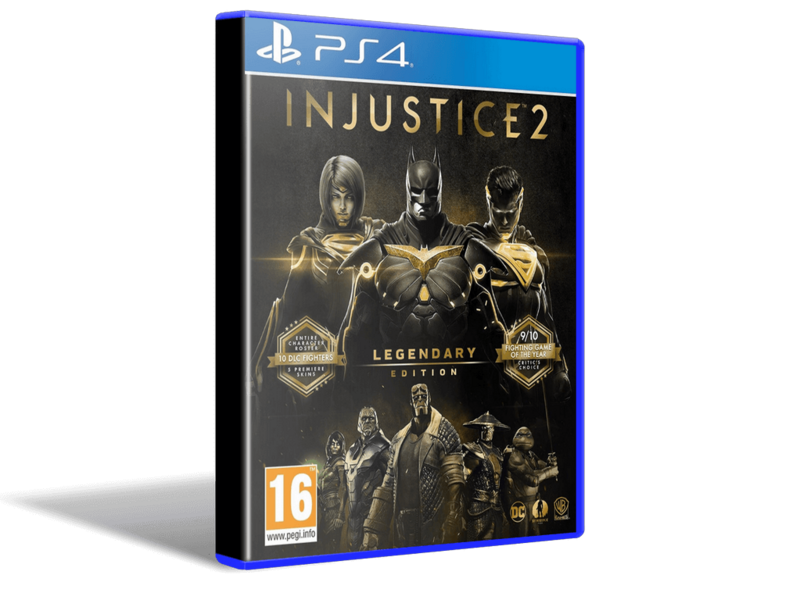 

Игра Injustice 2 Legendary Edition для PS4 (Blu-ray диск, Russian subtitles)