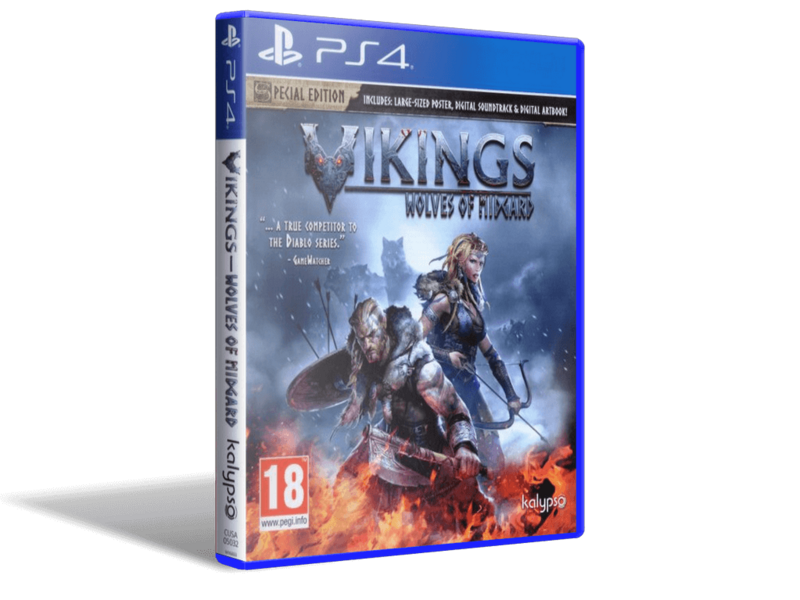 

Игра Vikings Wolves of Midgard для PS4 (Blu-ray диск, English version)