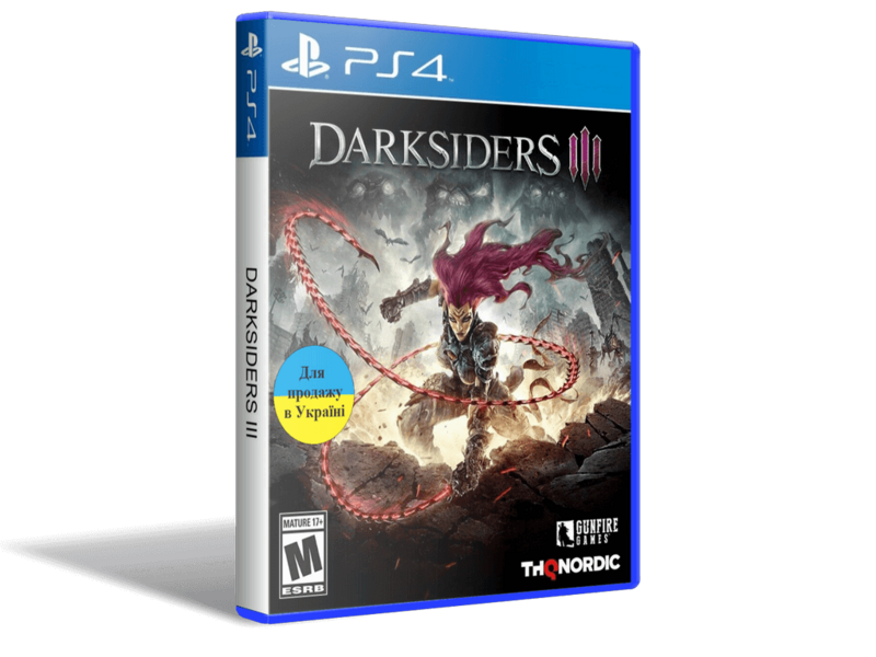 

Игра Darksiders 3 для PS4 (Blu-ray диск, Russian subtitles)