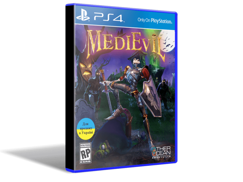 

Игра MediEvil для PS4 (Blu-ray диск, Russian version)