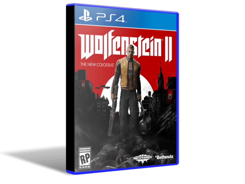 

Игра Wolfenstein 2 для PS4 (Blu-ray диск, Russian version)