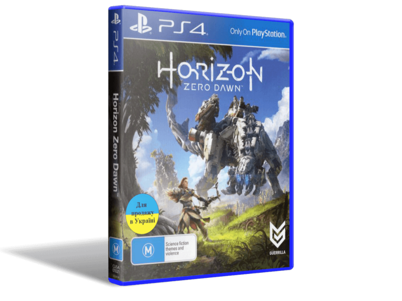 

Игра Horizon Zero Dawn для PS4 (Blu-ray диск, Russian version)