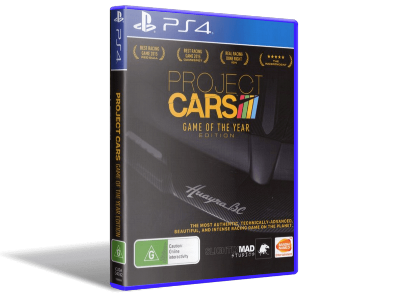 

Игра Project Cars Game of the Year Edition для PS4 (Blu-ray диск, Russian subtitles)