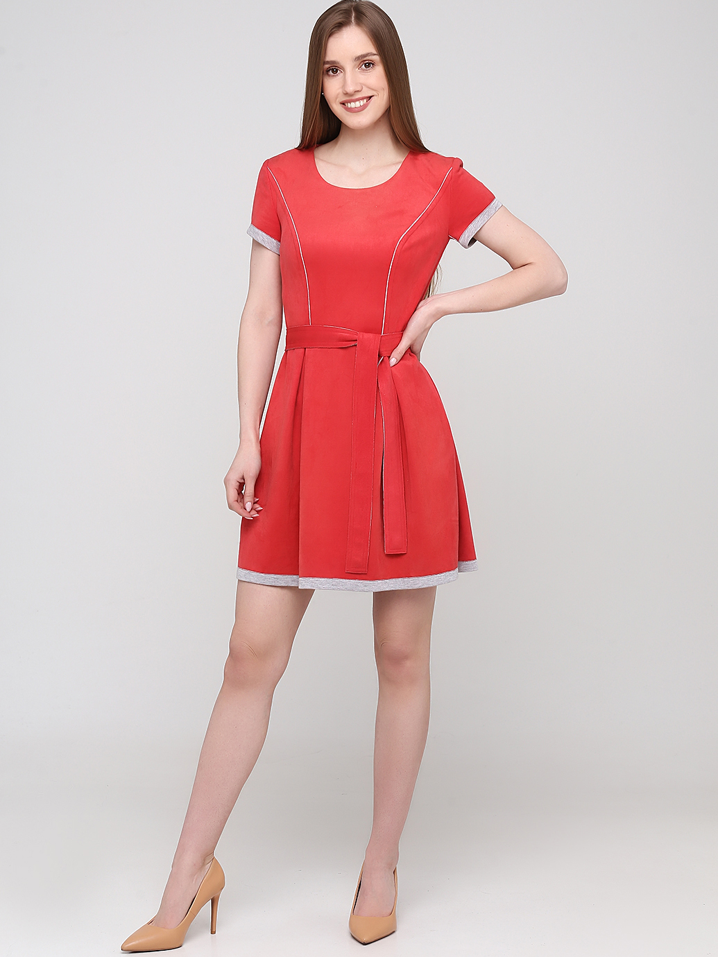 

Платье NikTan 75491  Розовое, Платье NikTan 75491 44 Розовое