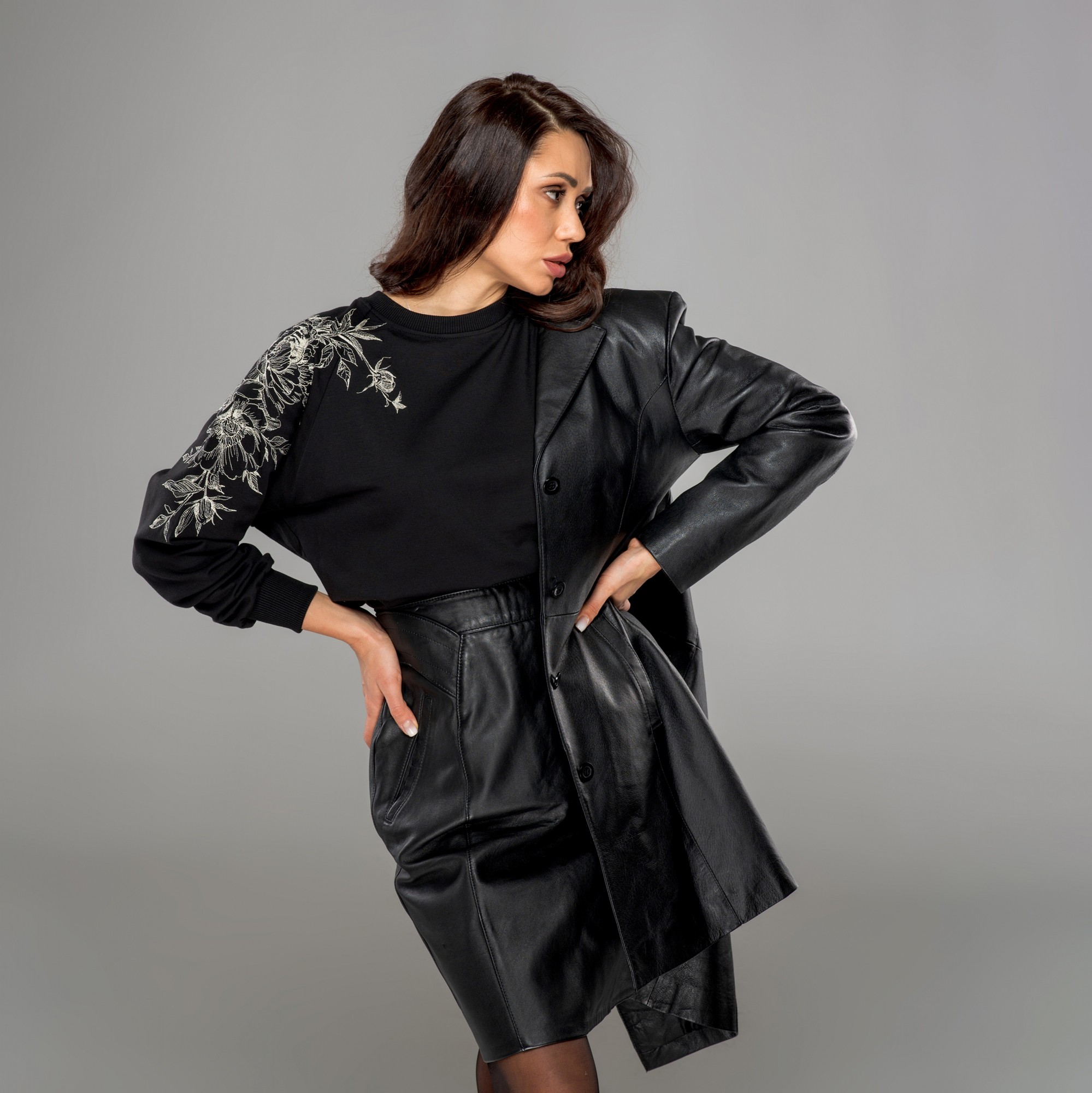 

Свитшот BATIAR Пион -XXL черный, Свитшот BATIAR Пион XL-XXL черный