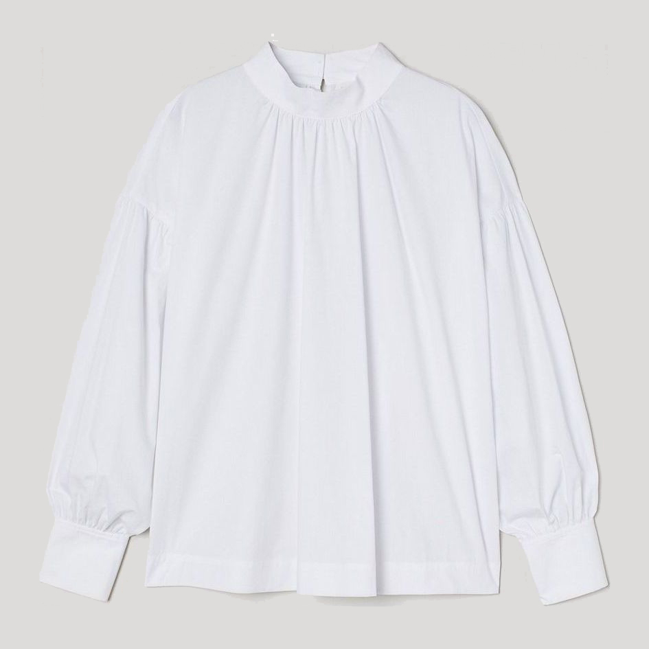 

Блузка H&M 0904297 M Белая