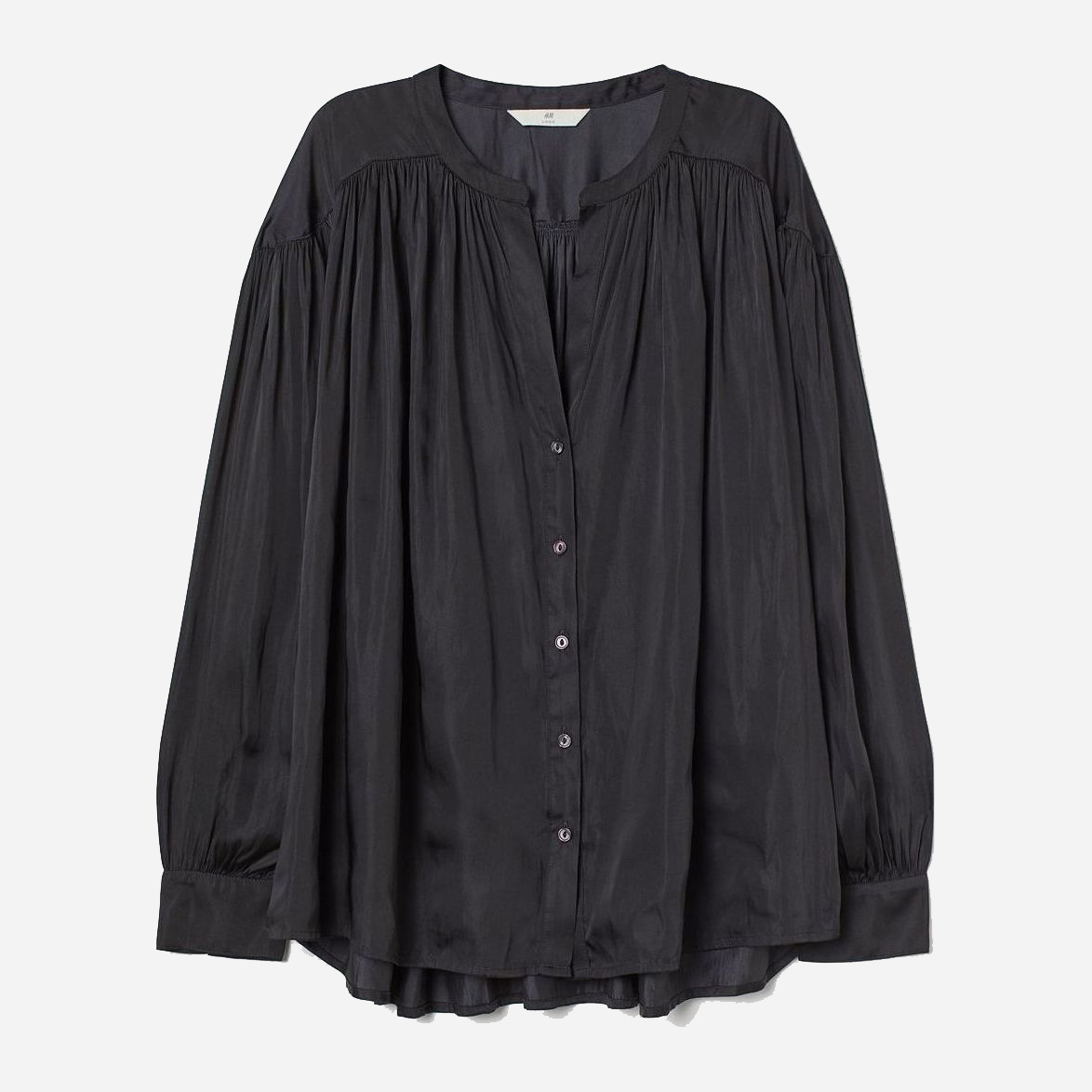 

Блузка H&M 0784090  Черная, Блузка H&M 0784090 34 Черная