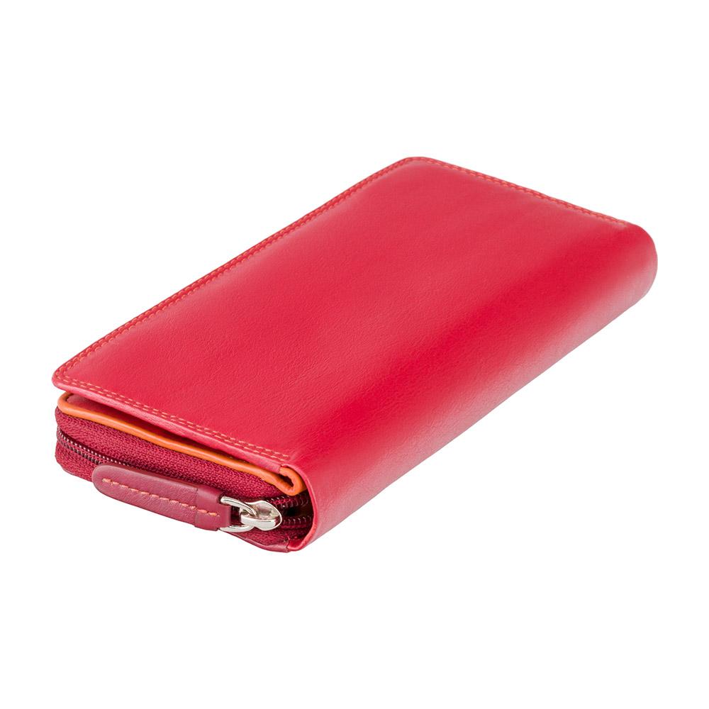 

Большой красный женский кошелек Visconti RB55 Honolulu (Red/Multi)