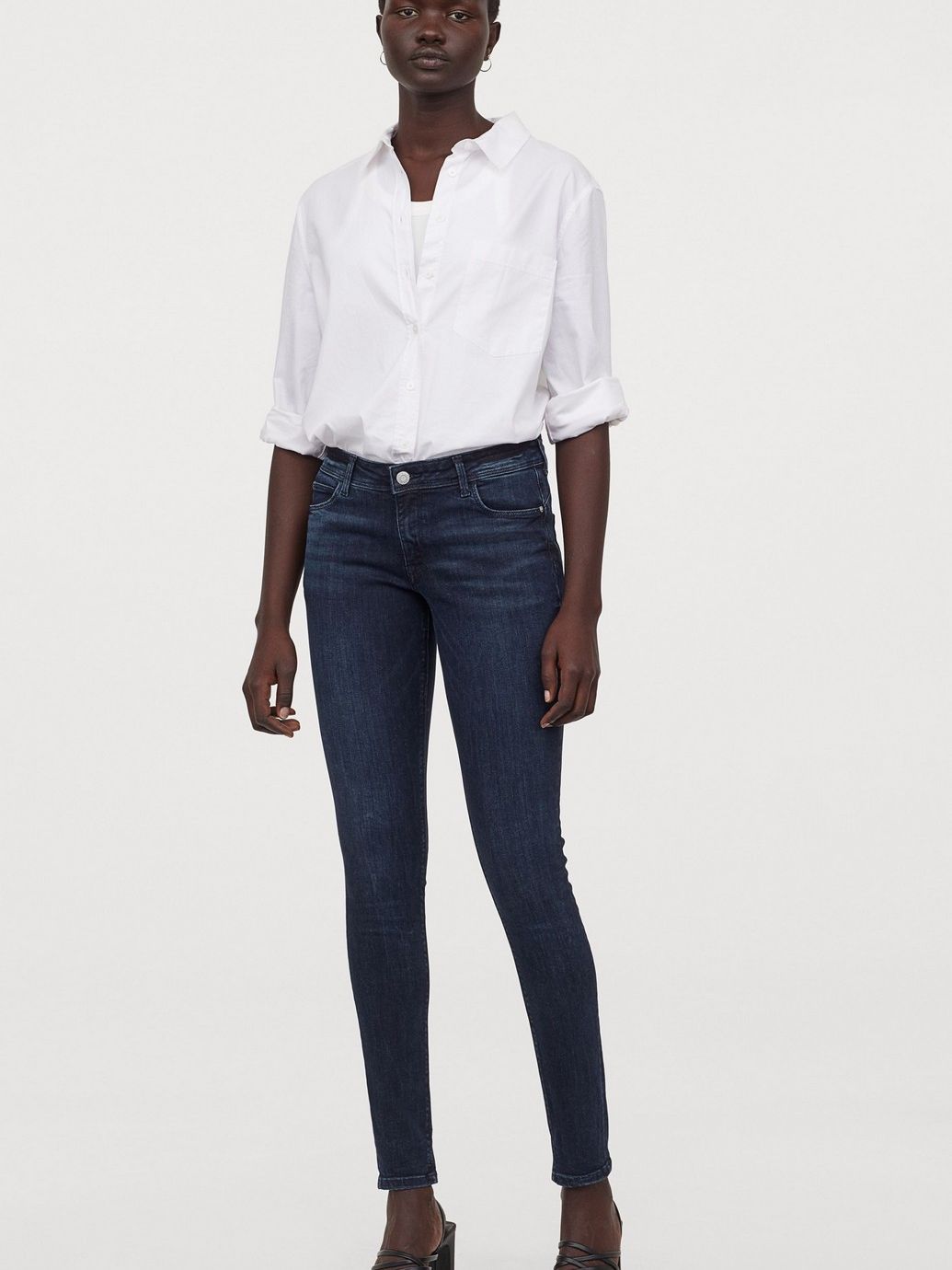 

Джинсы H&M 0882882 36 Темно-синие
