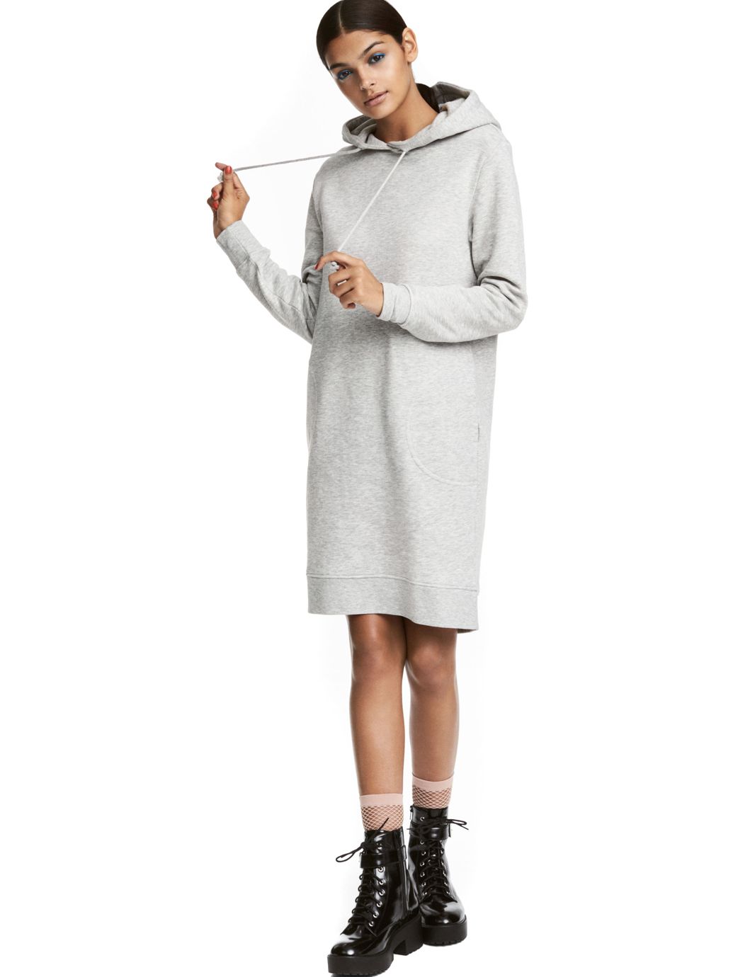 

Платье H&M 0543738 34 Серое