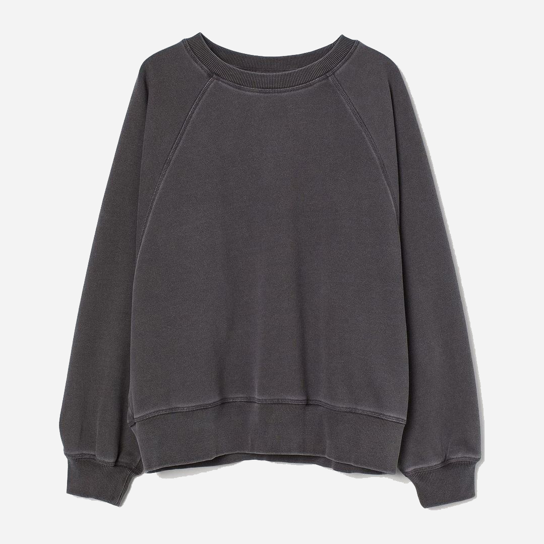 

Свитшот H&M 0926750 XS Темно-серый