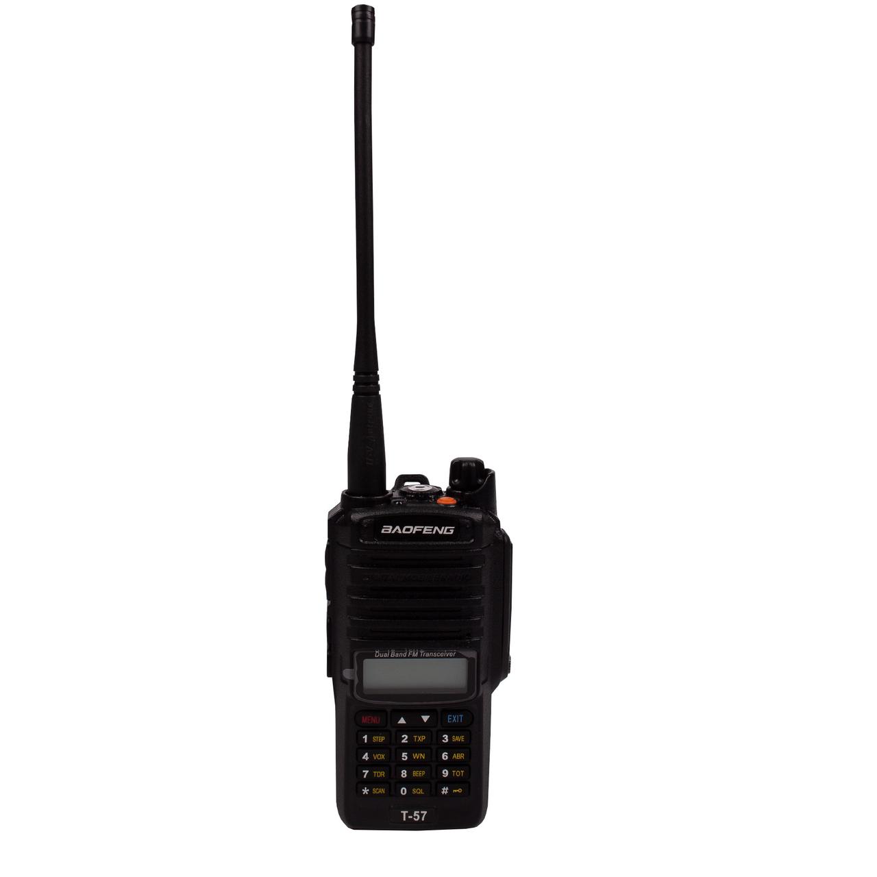 

Радиостанция Baofeng Т57 Черный VHF: 136-174 MHz UHF: 400-520 MHz