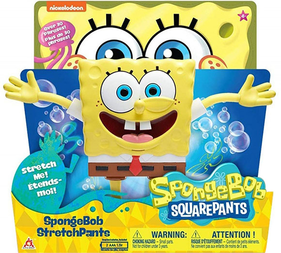 

Интерактивная игрушка Stretch SpongeBob StretchPants со звуком (EU691101)