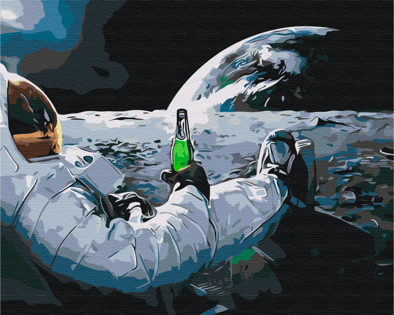 

Картина по номерам - Релакс в космосе BrushMe 40*50см. (BS34312)