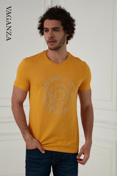 

Футболка VAGANZA Y20-1144 XXL Жовтий