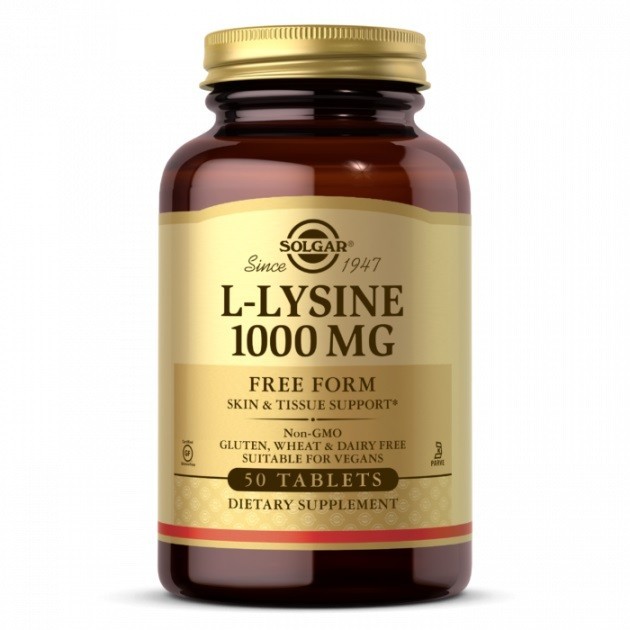 

Аминокислота Solgar L-Lysine 1000 mg 50 таб Без вкуса (2233f51)