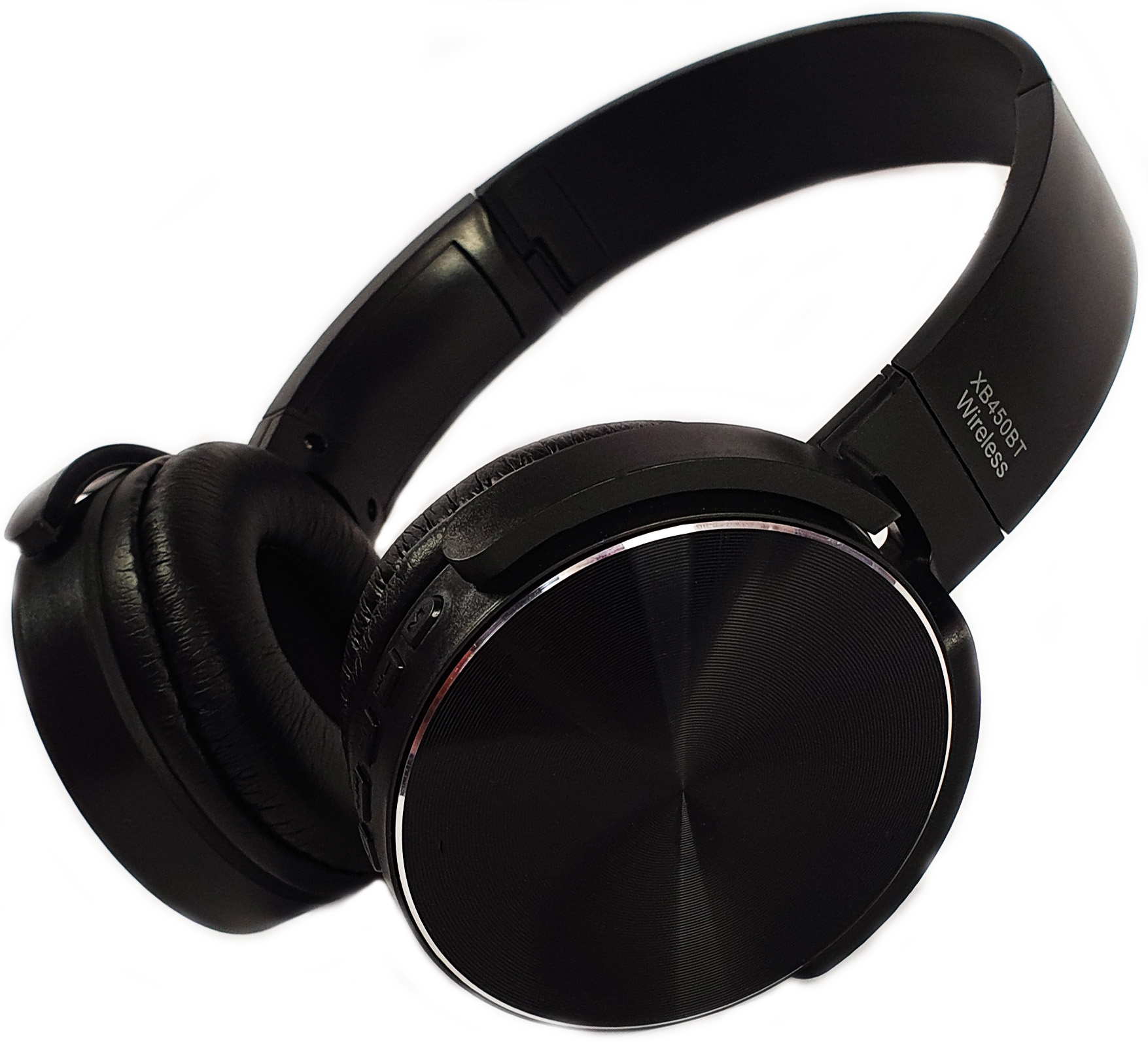 

Беспроводные Bluetooth стерео наушники MDR 450 Metal Super Bass с поддержкой карты памяти Черные (450 B)