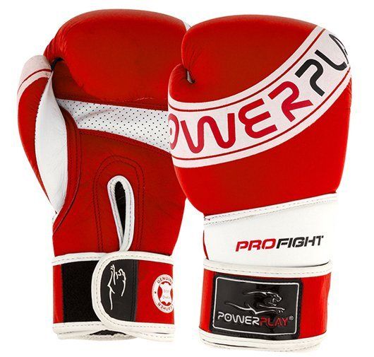 

Боксерские перчатки 3023 A Power Play 16oz Красно-белый (37228087)