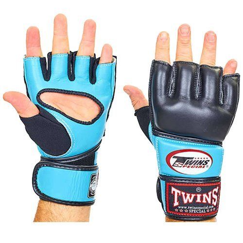 

Перчатки для MMA GGL-4 Twins L Голубо-черный (37426019)
