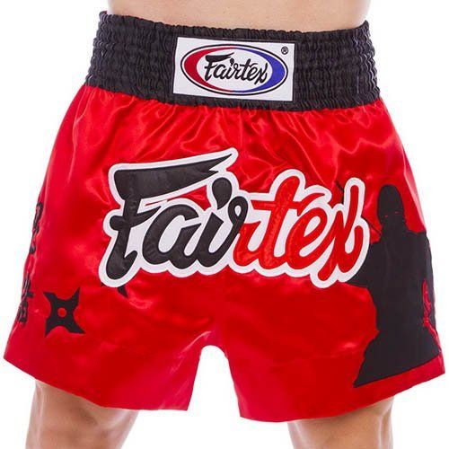 

Шорты для тайского бокса и кикбоксинга BS0638 Fairtex M Красный (37475030)