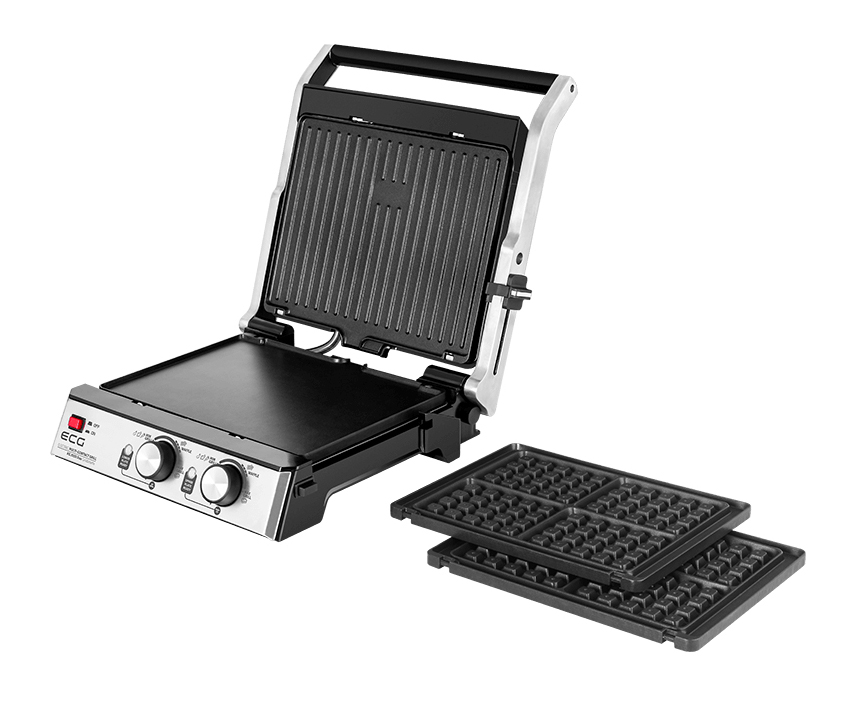 ROZETKA | Гриль 3в1 ECG KG 2033 DuoGrill 2000 Вт. Цена, купить Гриль ...
