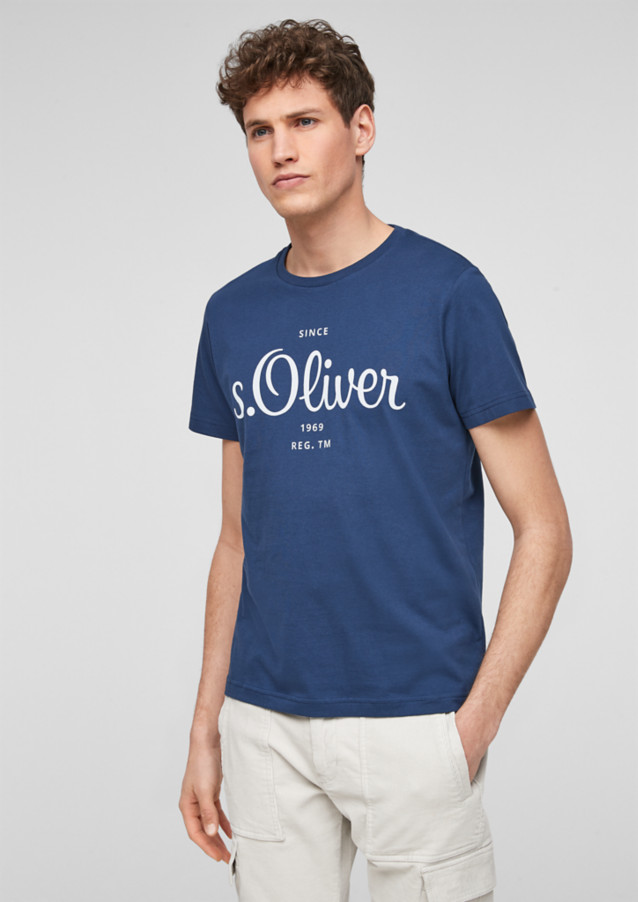 

Футболка s.Oliver  Синий 03.899.32.6954-5693, Футболка s.Oliver L Синий 03.899.32.6954-5693