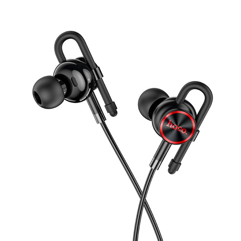 

Наушники гарнитура проводные HOCO Perfection universal earphones M84 с микрофоном Black (M84)