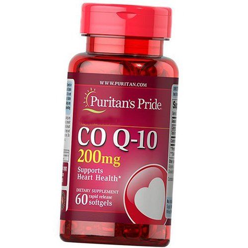 

Коензим Q10, Co Q-10 200, Puritan's Pride 60гелкапс (70367015)