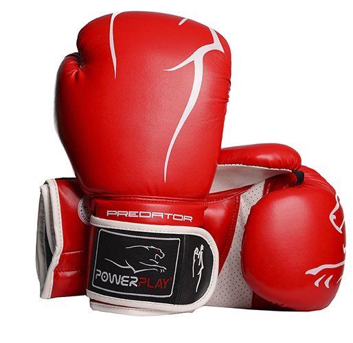 

Боксерские перчатки 3018 Power Play 8oz Красно-белый (37228047)