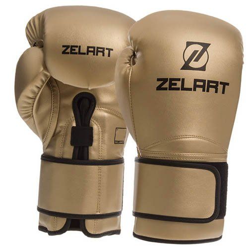 

Перчатки боксерские BO-1391 Zelart 12oz Золотой (37363057)