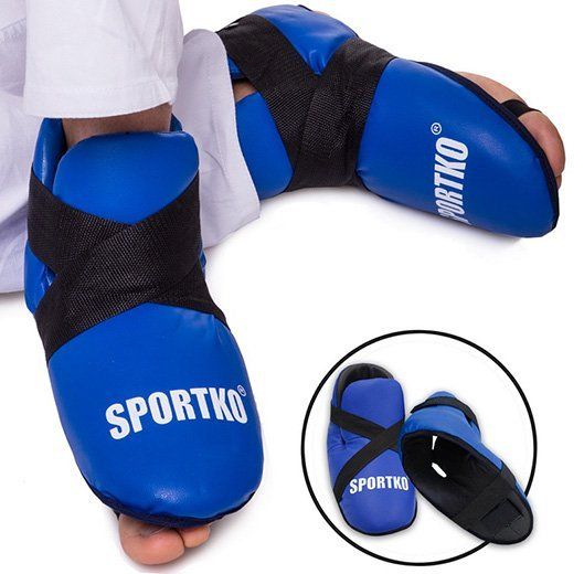 

Футы для кикбоксинга, тхэквондо UR SP-4707 Sportko M Синий (37451002)