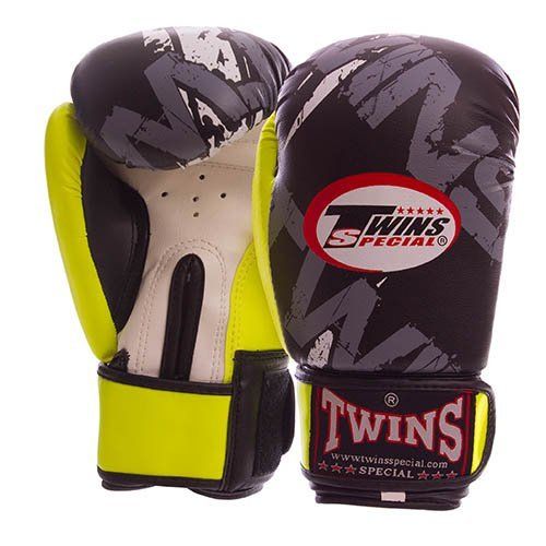 

Перчатки боксерские TW-2206 Twins 4oz Салатовый (37426097)