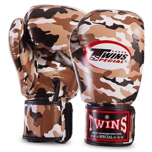 

Перчатки боксерские FBGVS3-ML Twins 16oz Камуфляж коричневый (37426098)