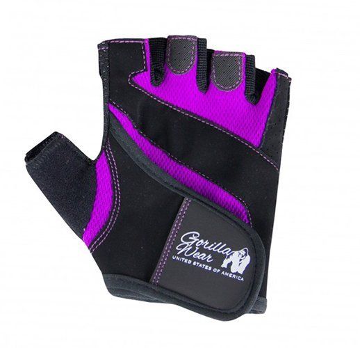 

Перчатки женские Fitness Gorilla Wear S Черно-фиолетовый (07369001)