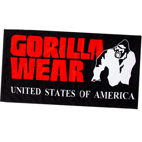 

Полотенце Functional Gym Gorilla Wear 50х100см Черно-красный