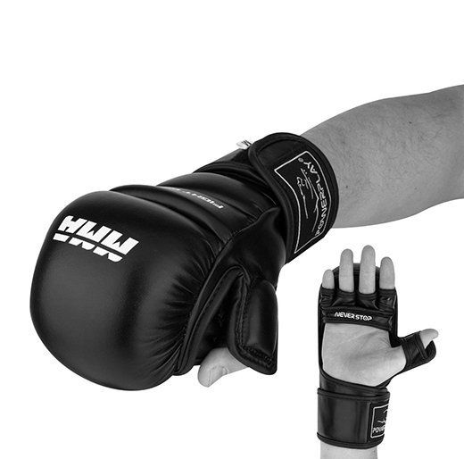 

Перчатки для MMA 3026 Power Play XS Черный (37228078)